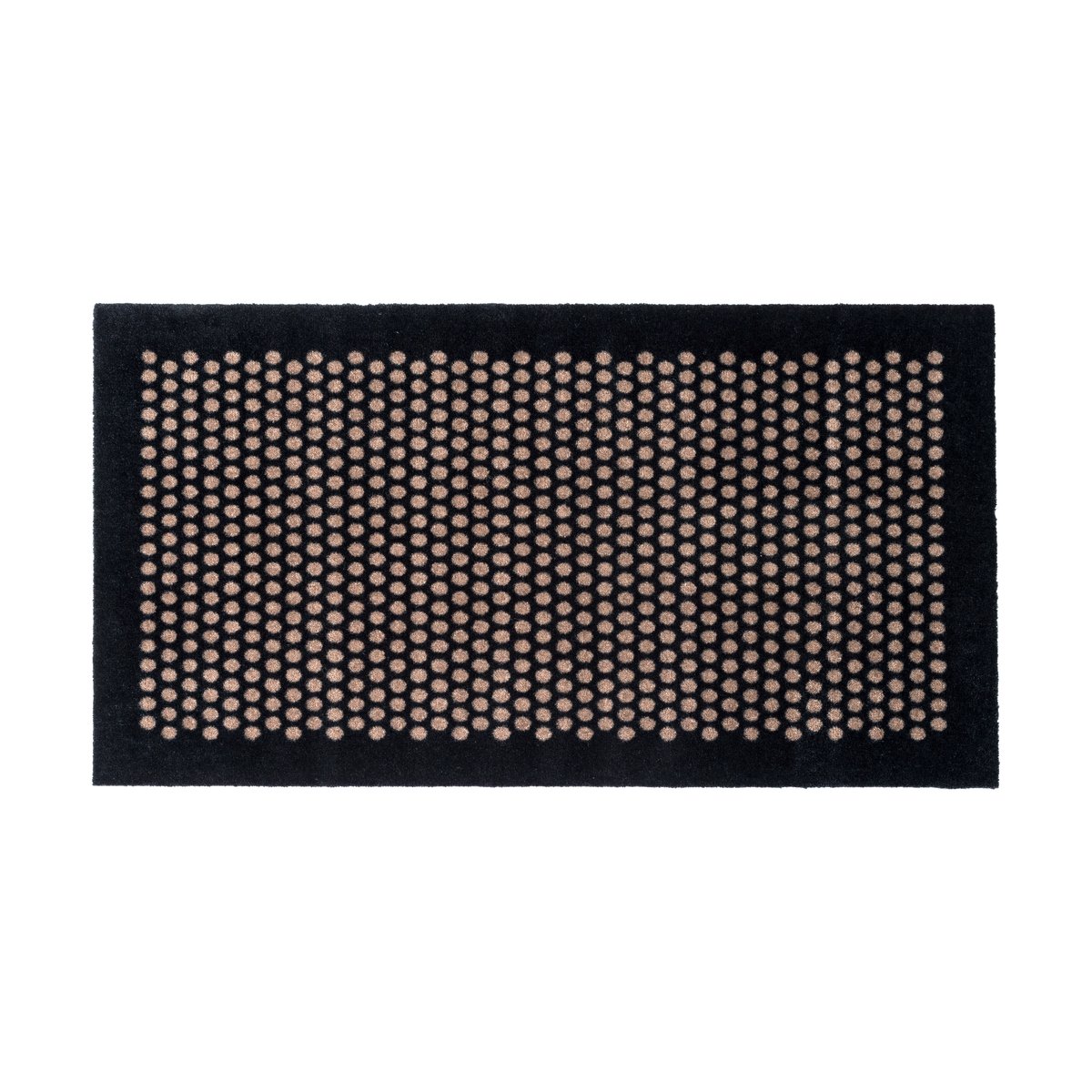 Bilde av tica copenhagen Dots entréteppe Black-sand 67 x 120 cm