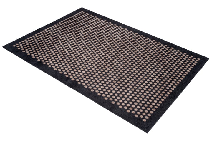 Dots entréteppe, Black-sand, 90 x 130 cm tica copenhagen