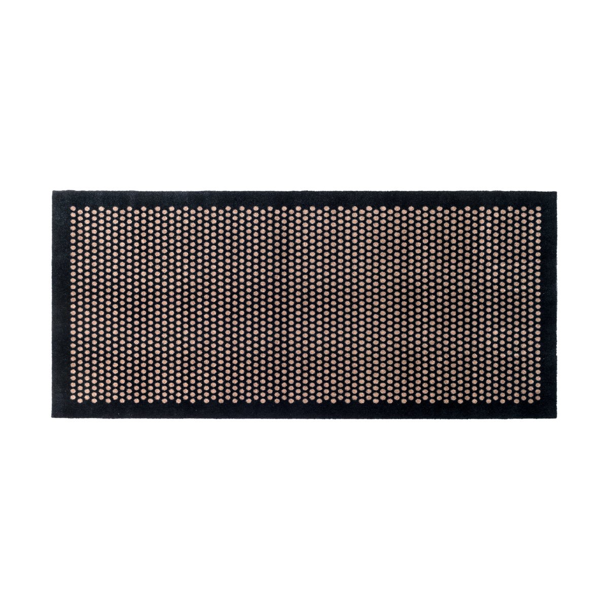 Bilde av tica copenhagen Dots entréteppe Black-sand 90 x 200 cm