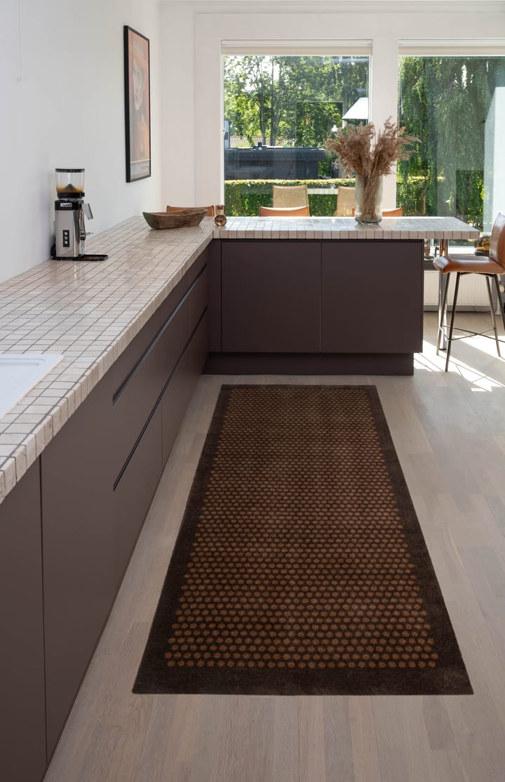 Dots entréteppe, Cognac-brown, 90x200 cm tica copenhagen