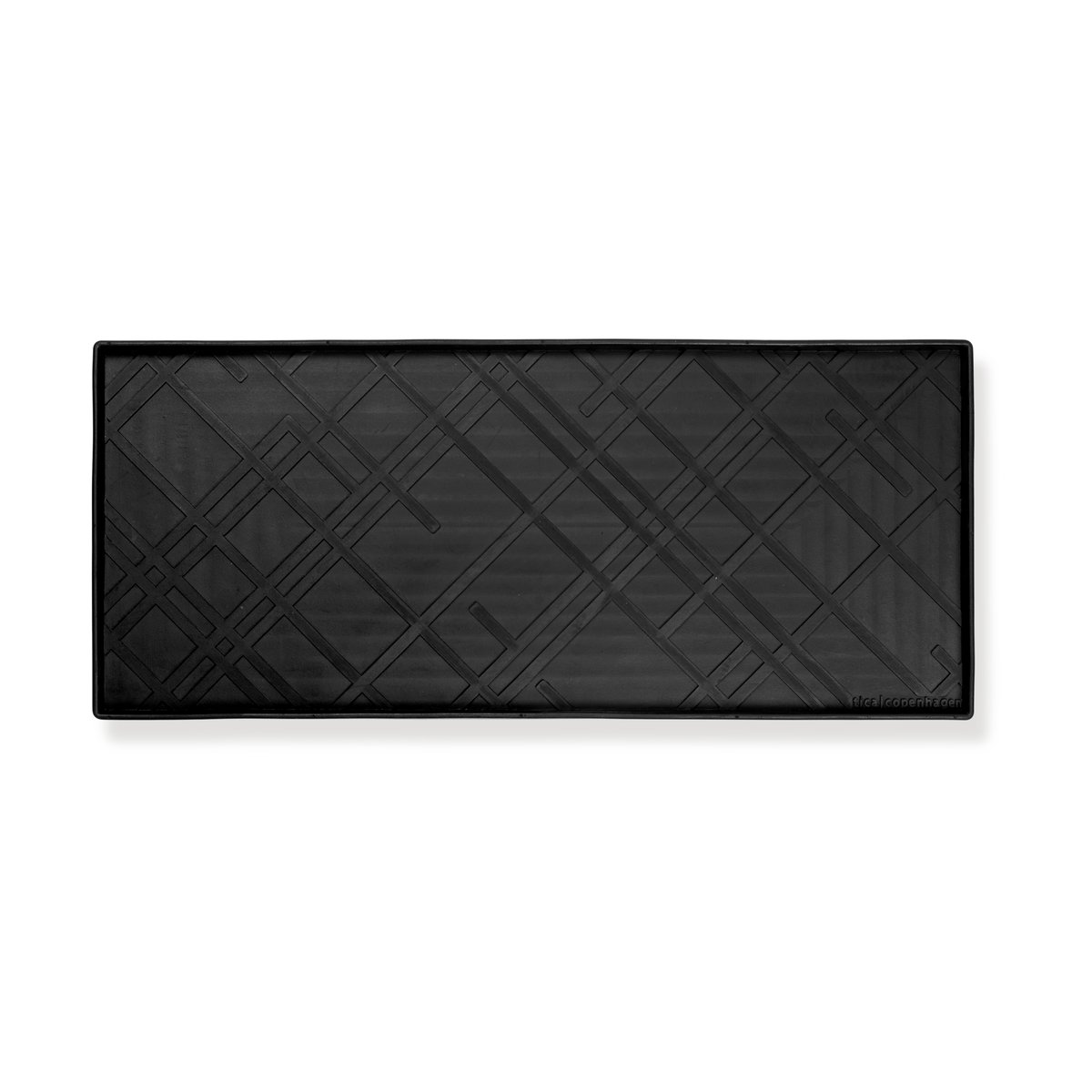 tica copenhagen Lines skobrett Large, 38 x 88 cm | Skandinavisk Design | Skohyller | Svart