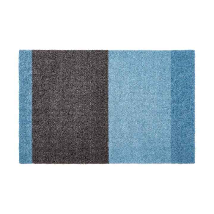 Stripes by tica, horisontal, dørmatte - Blue-steel grey, 40 x 60 cm - Tica copenhagen