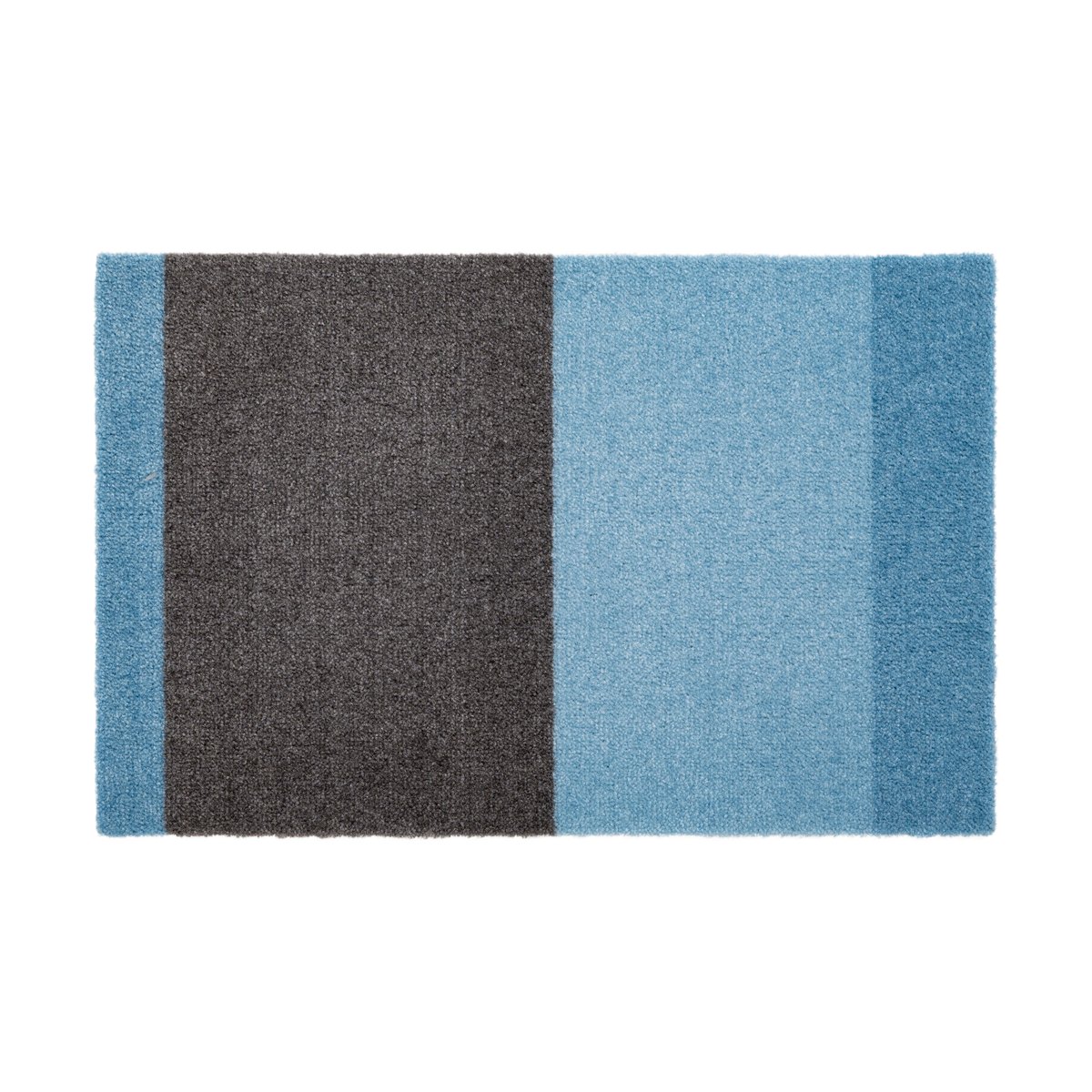 Bilde av tica copenhagen Stripes by tica horisontal dørmatte Blue-steel grey 40 x 60 cm