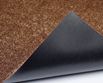 Stripes by tica, horisontal, dørmatte - Cognac-dark brown-black, 40x60 cm - tica copenhagen