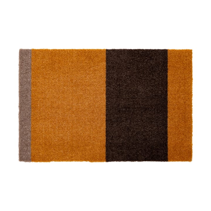 Stripes by tica, horisontal, dørmatte - Dijon-brown-sand, 40 x 60 cm - Tica copenhagen
