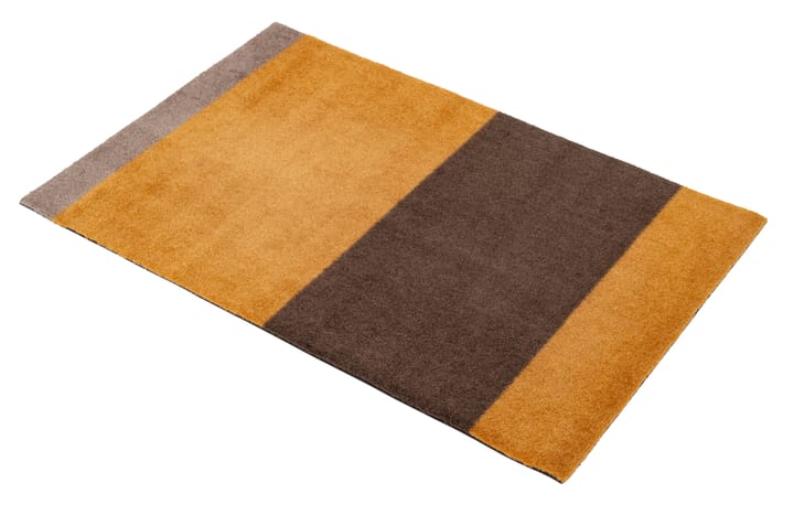 Stripes by tica, horisontal, dørmatte, Dijon-brown-sand, 60 x 90 cm tica copenhagen
