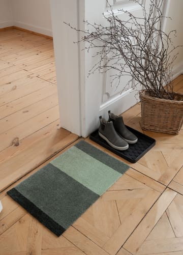Stripes by tica, horisontal, dørmatte - Green, 40 x 60 cm - tica copenhagen