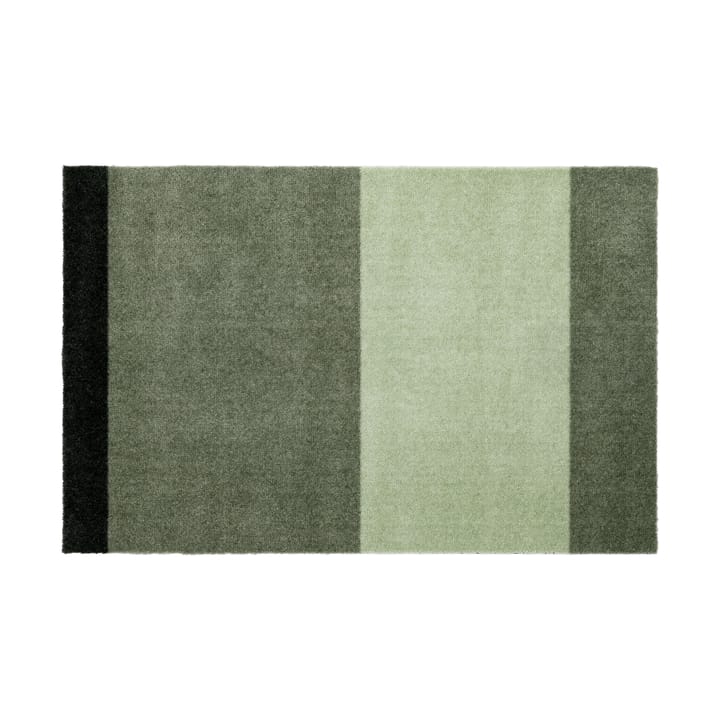 Stripes by tica, horisontal, dørmatte - Green, 60 x 90 cm - tica copenhagen