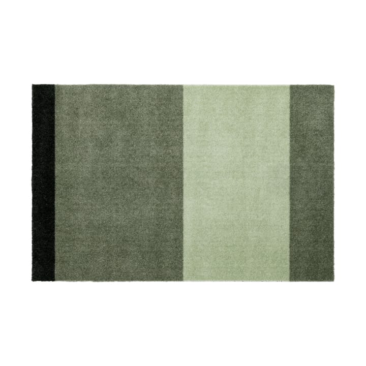 Stripes by tica, horisontal, dørmatte - Green, 60 x 90 cm - Tica copenhagen