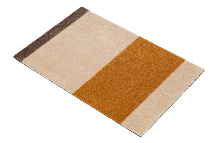 Stripes by tica, horisontal, dørmatte, Ivory-dijon-brown, 40 x 60 cm tica copenhagen