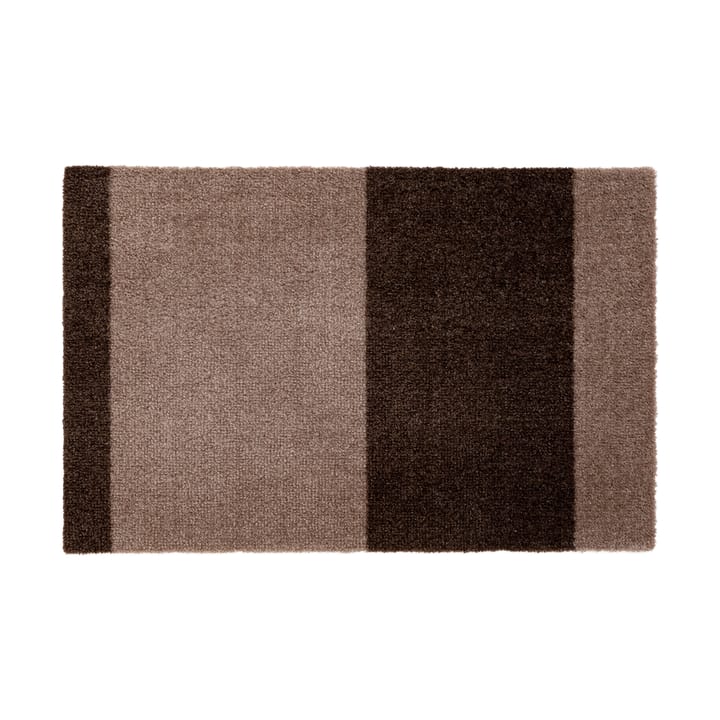Stripes by tica, horisontal, dørmatte - Sand-brown, 40 x 60 cm - Tica copenhagen