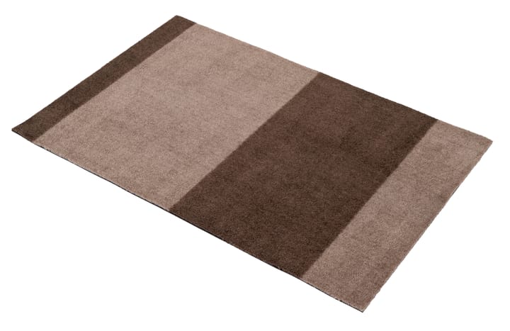 Stripes by tica, horisontal, dørmatte, Sand-brown, 60 x 90 cm tica copenhagen