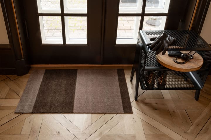 Stripes by tica, horisontal, dørmatte, Sand-brown, 60 x 90 cm tica copenhagen