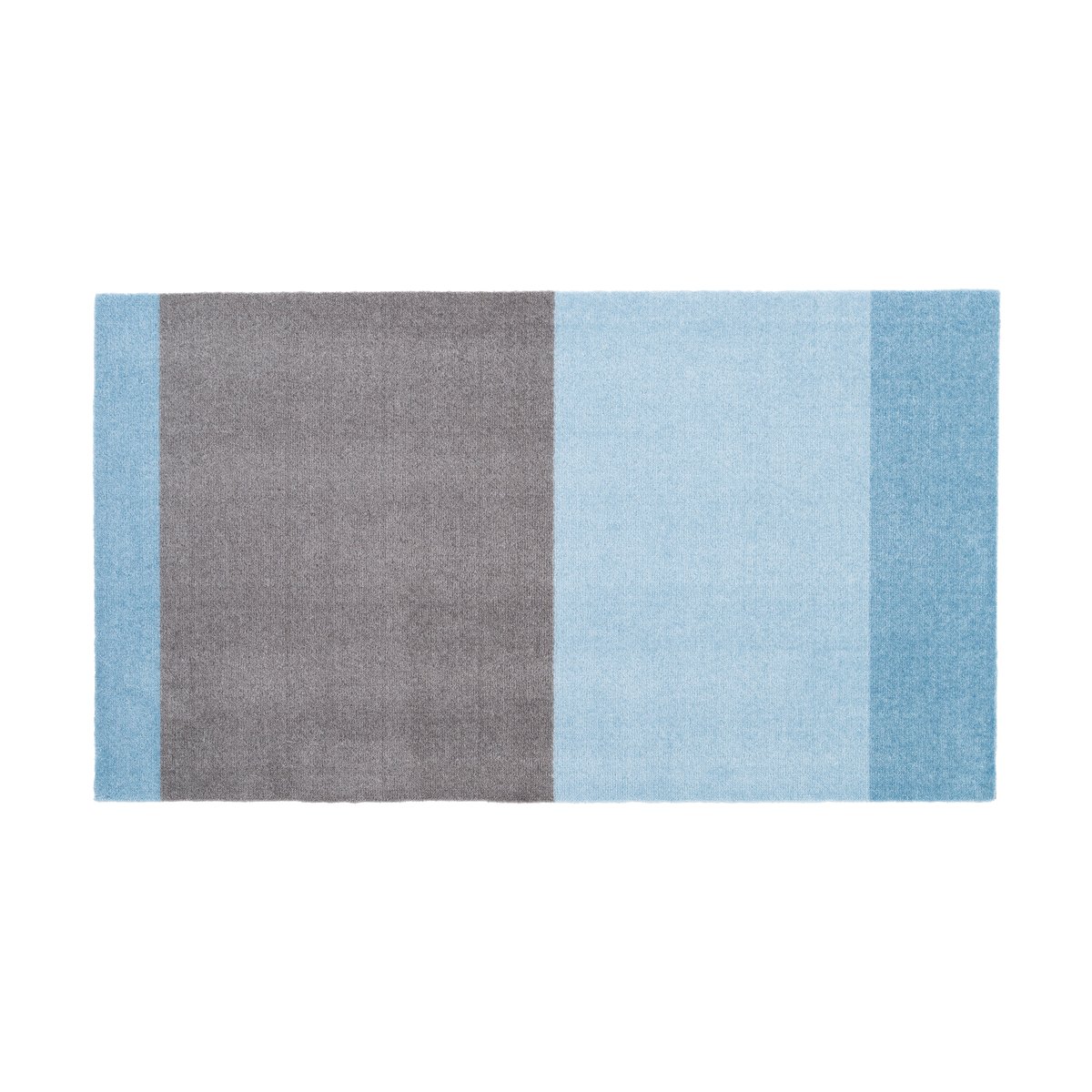 Bilde av tica copenhagen Stripes by tica horisontal entréteppe Blue-steel grey 67 x 120 cm