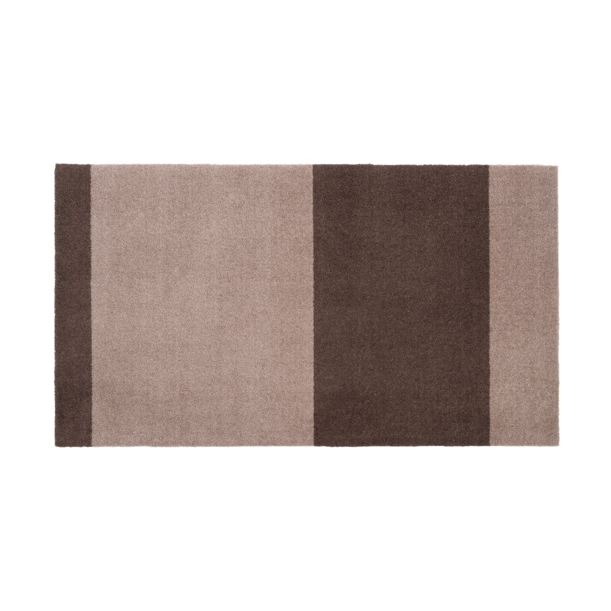 Bilde av tica copenhagen Stripes by tica horisontal entréteppe Sand-brown 67 x 120 cm