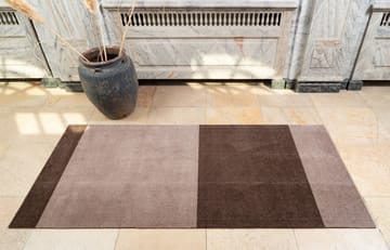 Stripes by tica, horisontal, entréteppe - Sand-brown, 90 x 200 cm - tica copenhagen