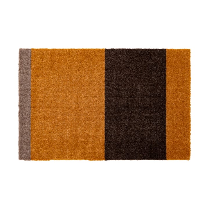 Stripes dørmatte horisontal - Dijon-brown-sand, 40 x 60 cm - Tica copenhagen
