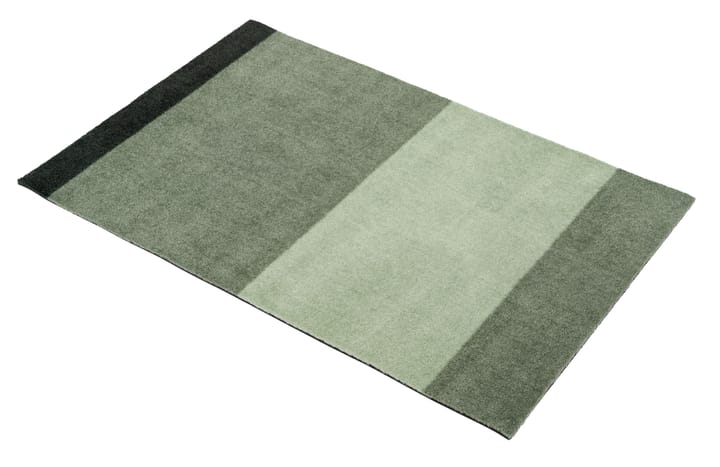 Stripes dørmatte horisontal, Green, 60 x 90 cm tica copenhagen