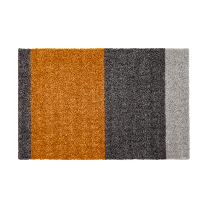Stripes dørmatte horisontal - Grey-grey-dijon, 40 x 60 cm - Tica copenhagen