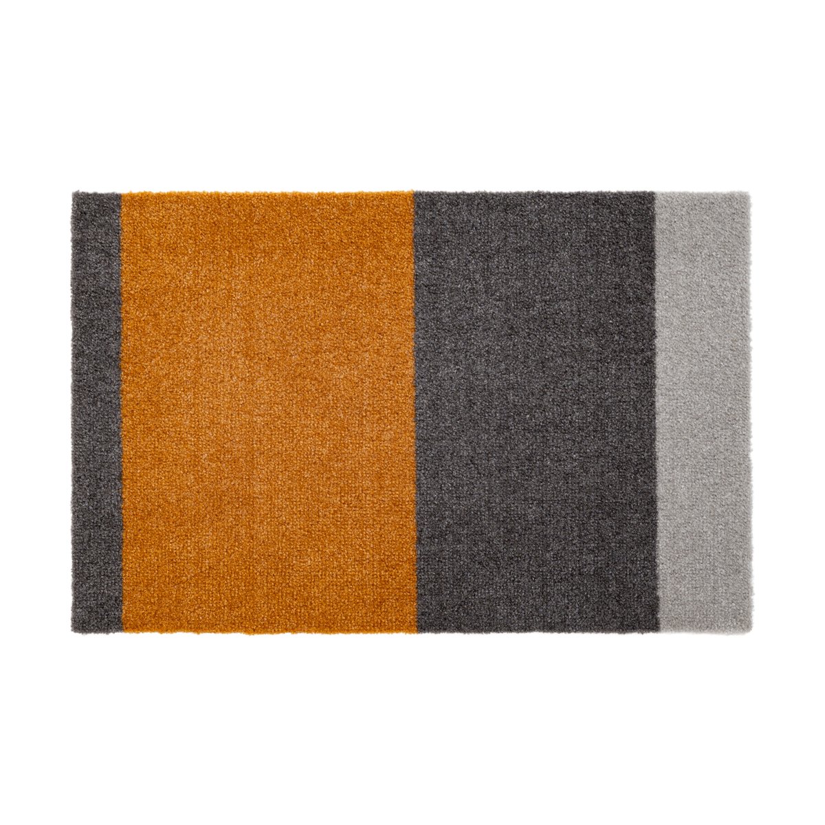 tica copenhagen Stripes dørmatte horisontal Grey-grey-dijon, 40 x 60 cm