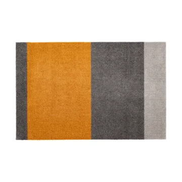 Stripes dørmatte horisontal - Grey-grey-dijon, 60 x 90 cm - tica copenhagen