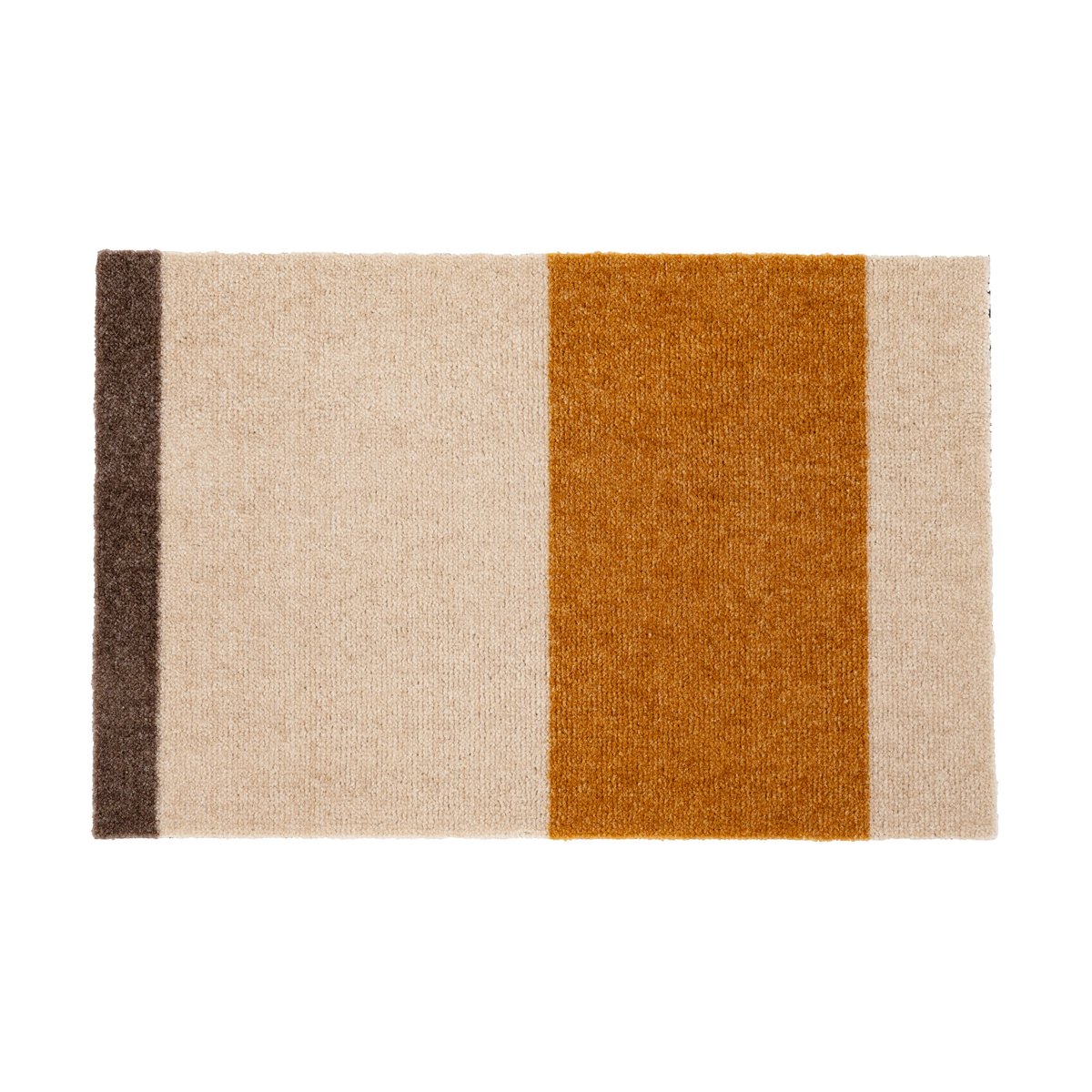 tica copenhagen Stripes dørmatte horisontal Ivory-dijon-brown, 40 x 60 cm