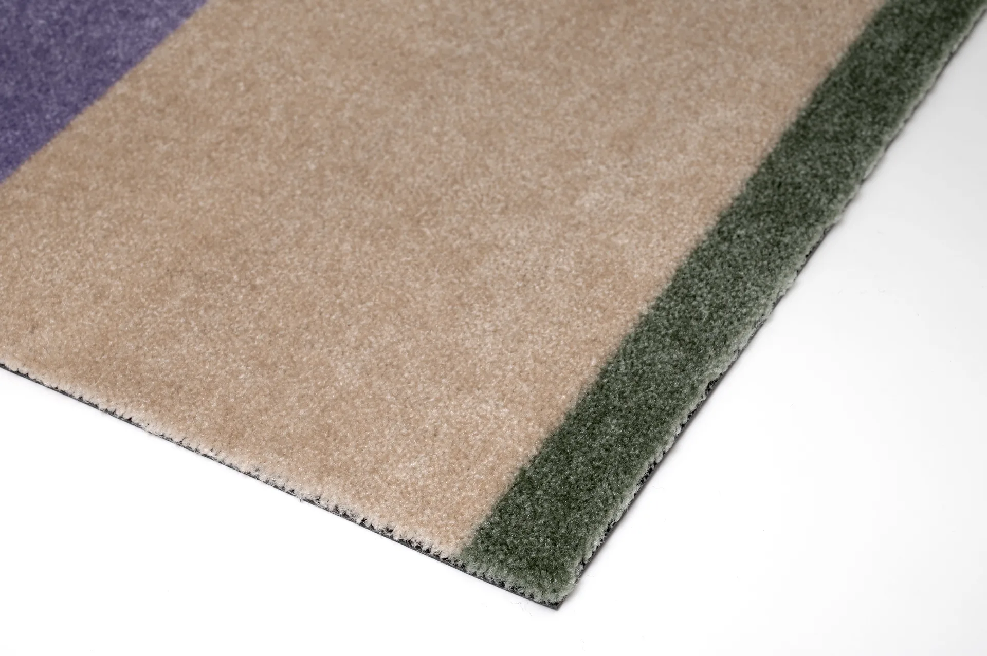 Stripes dørmatte horisontal, Lilac-ivory-green, 40x60 cm tica copenhagen