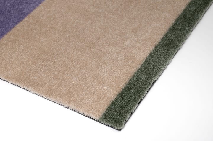 Stripes dørmatte horisontal, Lilac-ivory-green, 40x60 cm tica copenhagen