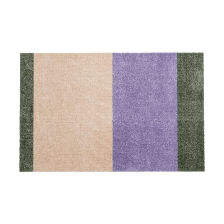 Stripes dørmatte horisontal - Lilac-ivory-green, 60x90 cm - Tica copenhagen