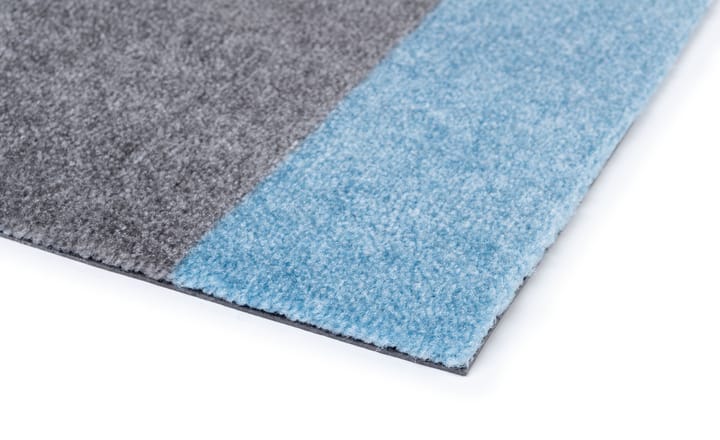 Stripes entréteppe horisontal, Blue-steel grey, 67 x 120 cm tica copenhagen