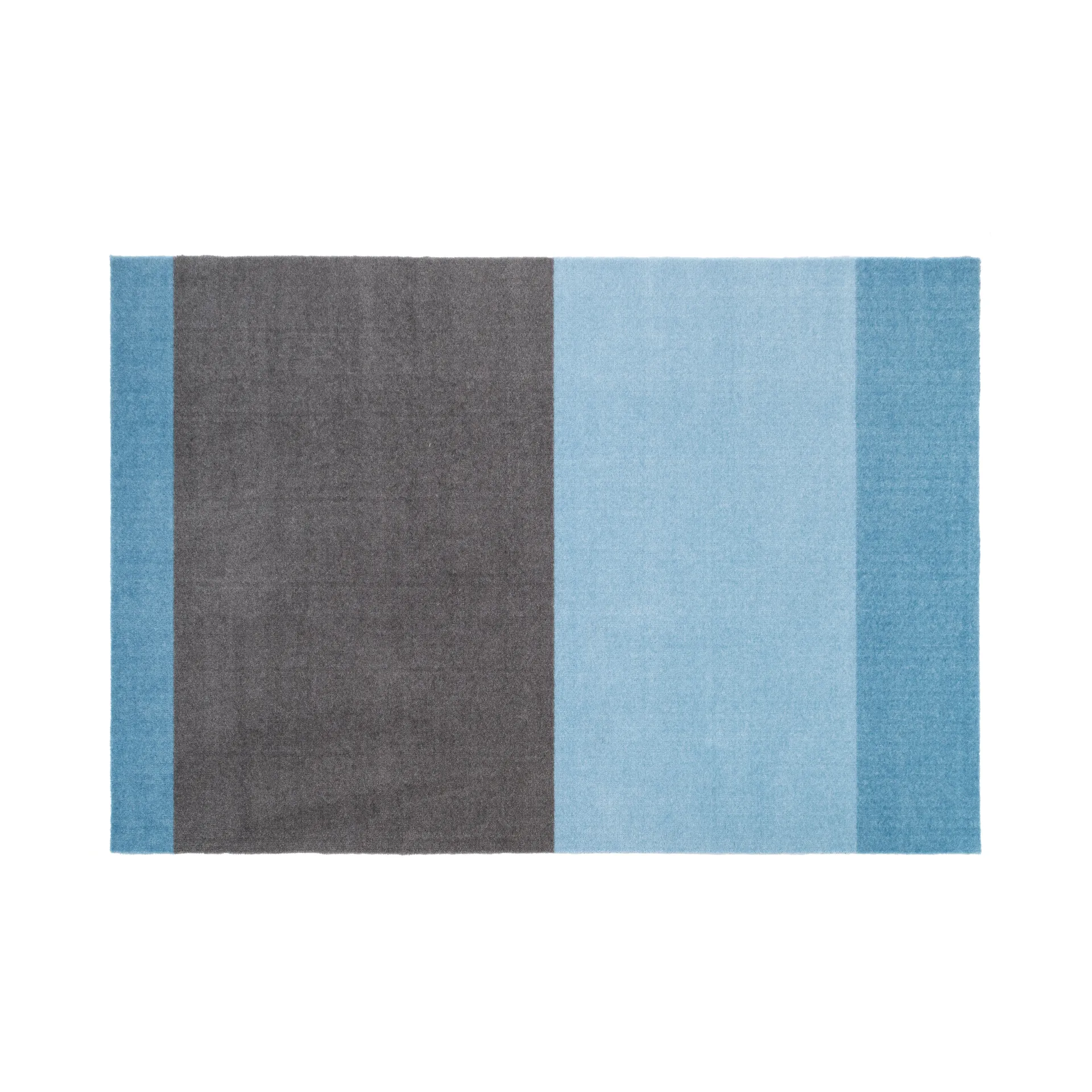 Stripes entréteppe horisontal, Blue-steel grey, 90 x 130 cm tica copenhagen