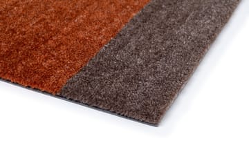 Stripes entréteppe horisontal - Brown-terrakotta, 67 x 120 cm - tica copenhagen