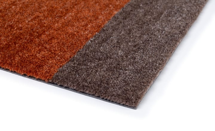 Stripes entréteppe horisontal, Brown-terrakotta, 67 x 120 cm tica copenhagen