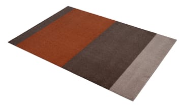 Stripes entréteppe horisontal - Brown-terrakotta, 90 x 130 cm - tica copenhagen