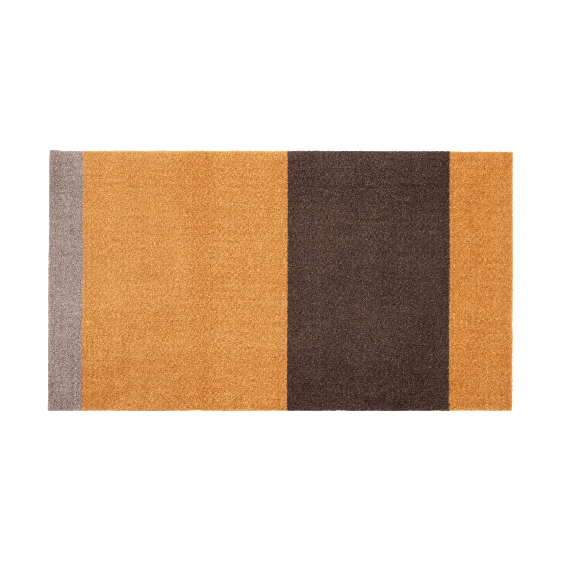 Stripes entréteppe horisontal, Dijon-brown-sand, 67 x 120 cm tica copenhagen