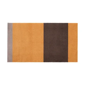 Stripes entréteppe horisontal - Dijon-brown-sand, 67 x 120 cm - tica copenhagen