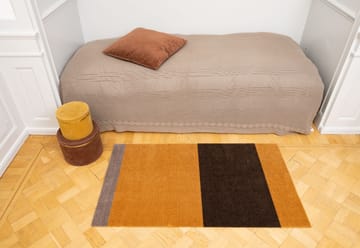 Stripes entréteppe horisontal - Dijon-brown-sand, 67 x 120 cm - tica copenhagen