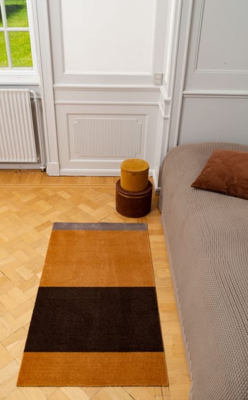 Stripes entréteppe horisontal - Dijon-brown-sand, 67 x 120 cm - tica copenhagen
