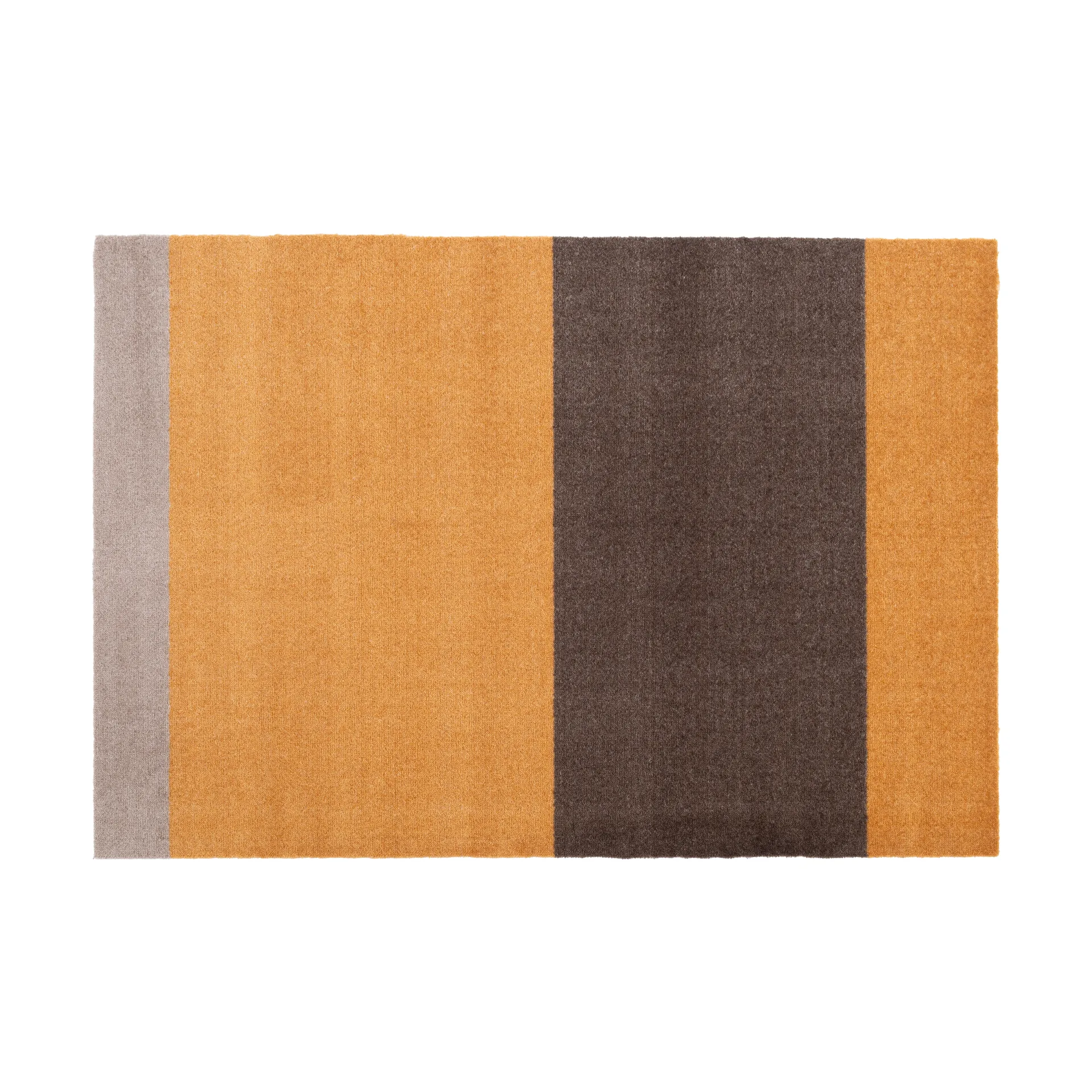 Stripes entréteppe horisontal, Dijon-brown-sand, 90 x 130 cm tica copenhagen