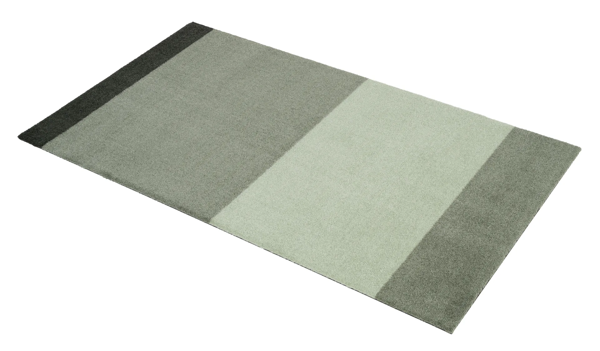 Stripes entréteppe horisontal, Green, 67 x 120 cm tica copenhagen