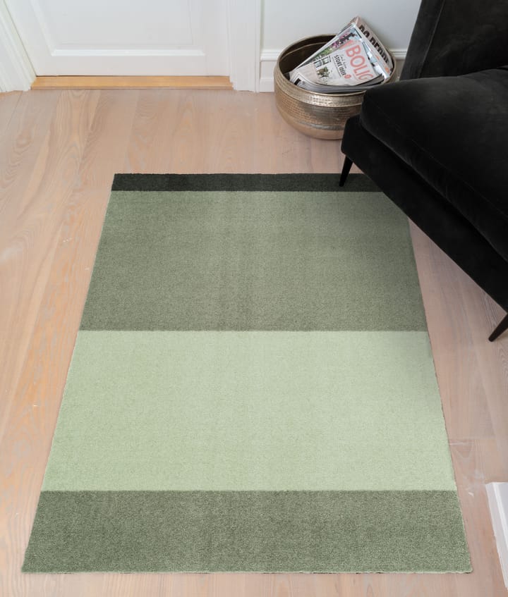 Stripes entréteppe horisontal, Green, 67 x 120 cm tica copenhagen