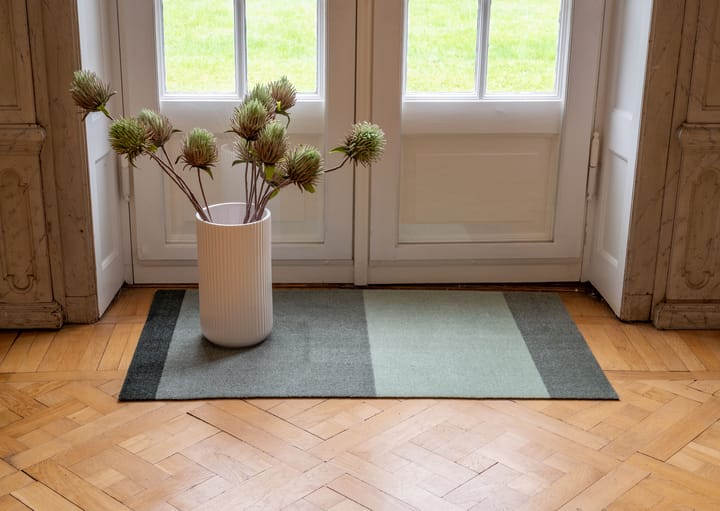 Stripes entréteppe horisontal, Green, 67 x 120 cm tica copenhagen