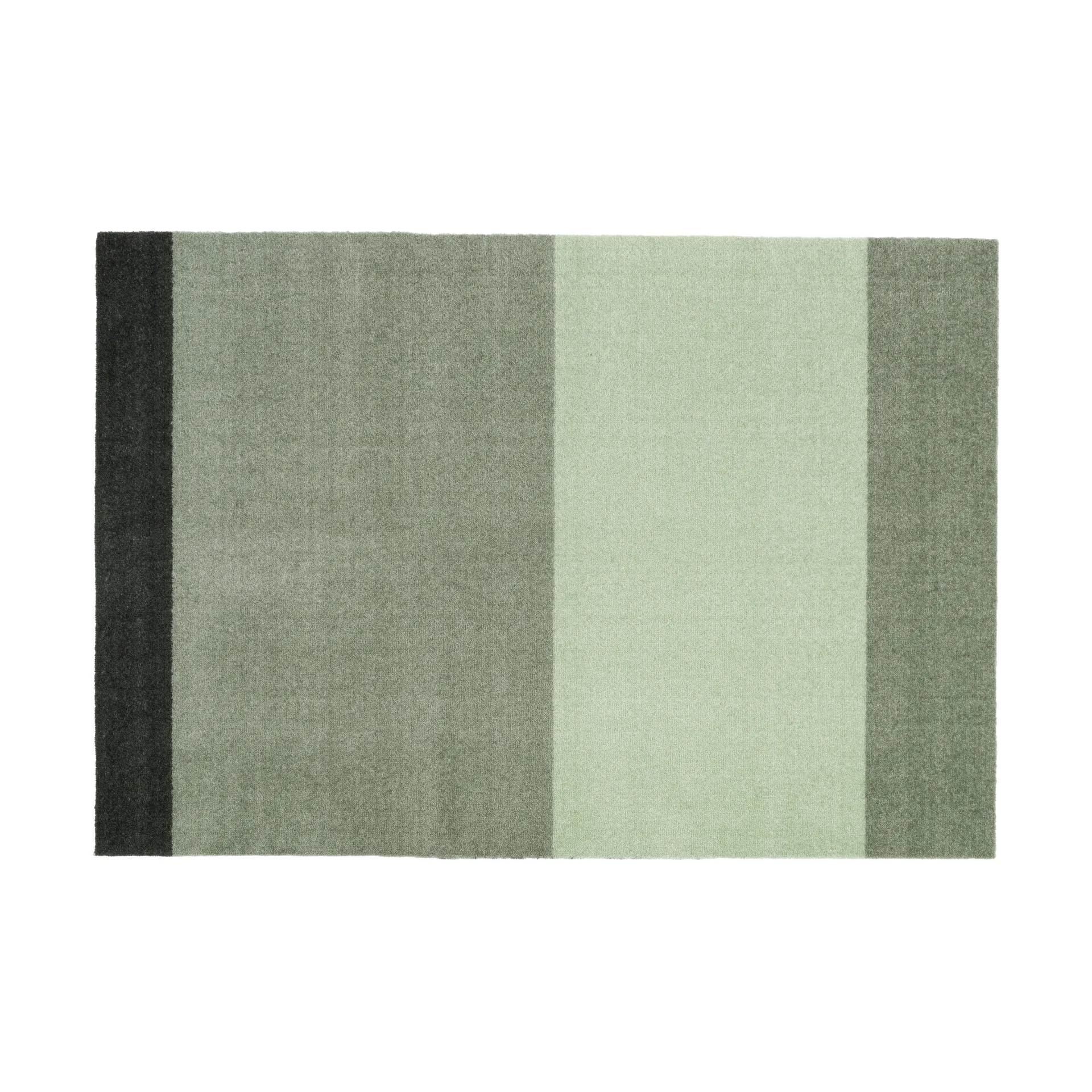 Stripes entréteppe horisontal, Green, 90 x 130 cm tica copenhagen