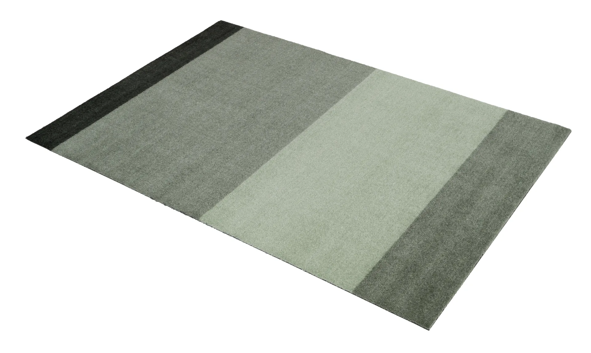 Stripes entréteppe horisontal, Green, 90 x 130 cm tica copenhagen