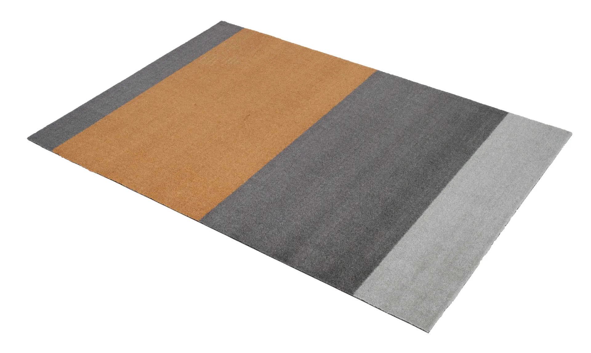 Stripes entréteppe horisontal, Grey-grey-dijon, 90 x 130 cm tica copenhagen