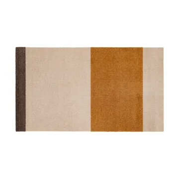 Stripes entréteppe horisontal - Ivory-dijon-brown, 67 x 120 cm - tica copenhagen