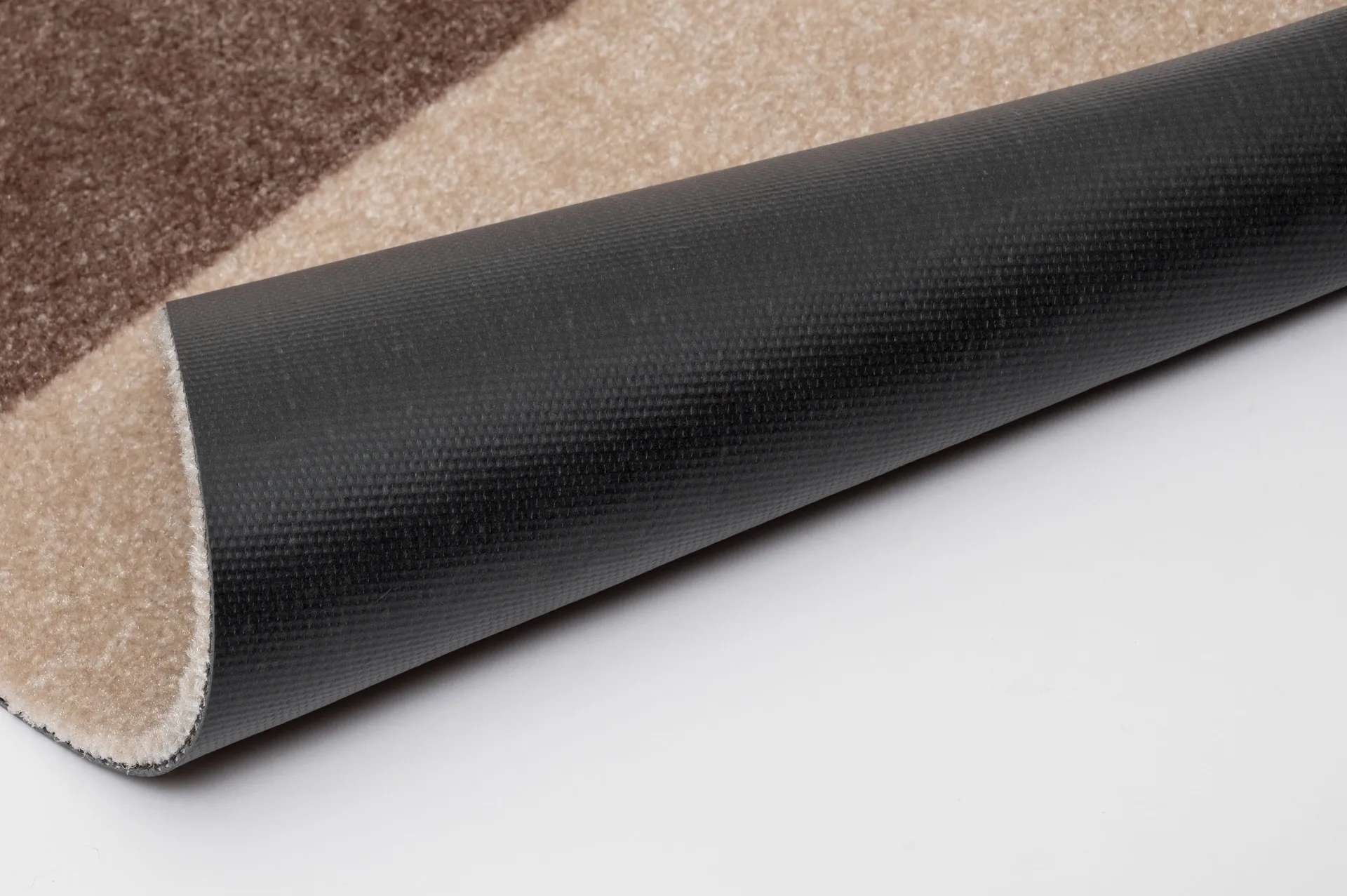 Stripes entréteppe horisontal, Ivory-sand-blue, 67x120 cm tica copenhagen