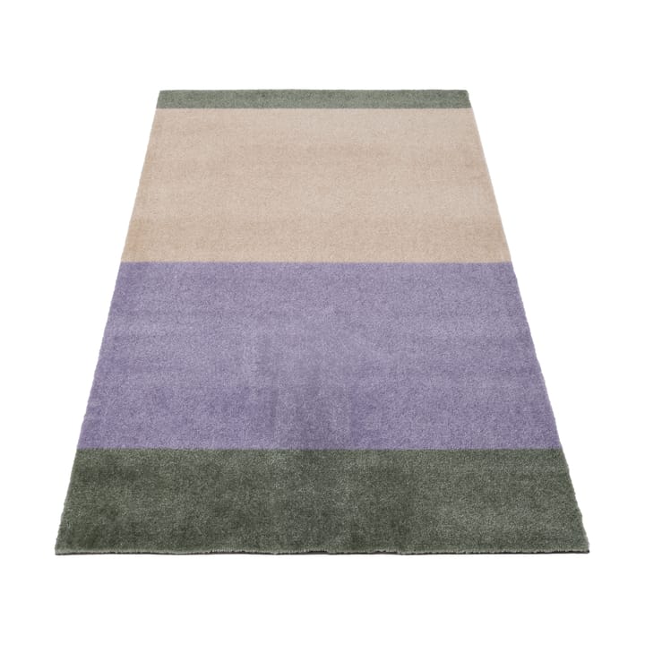 Stripes entréteppe horisontal - Lilac-ivory-green, 67x120 cm - Tica copenhagen