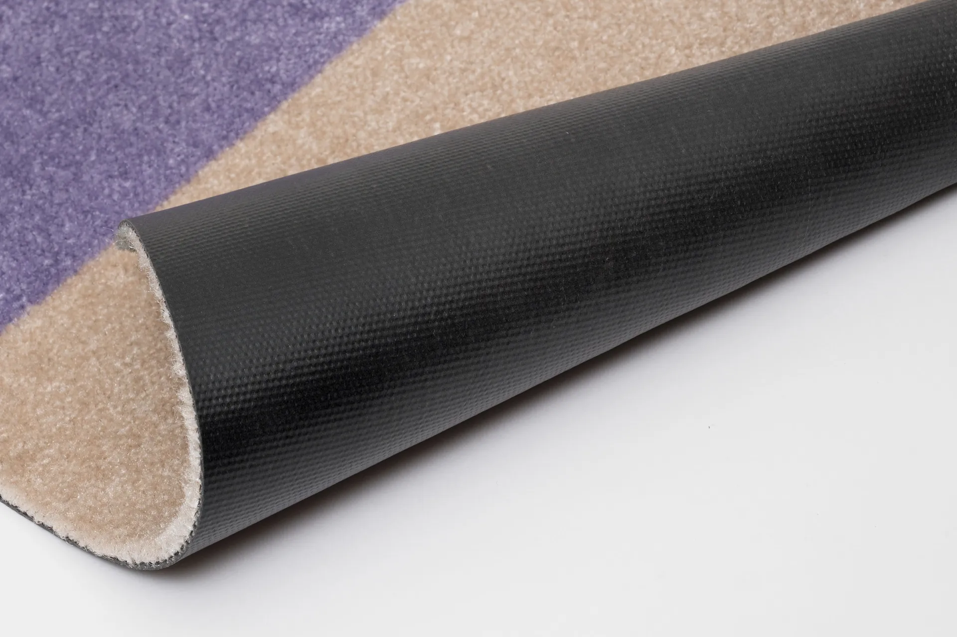 Stripes entréteppe horisontal, Lilac-ivory-green, 67x120 cm tica copenhagen