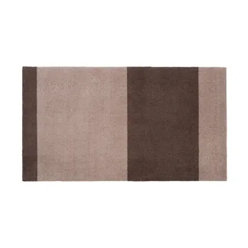 Stripes entréteppe horisontal - Sand-brown, 67 x 120 cm - tica copenhagen